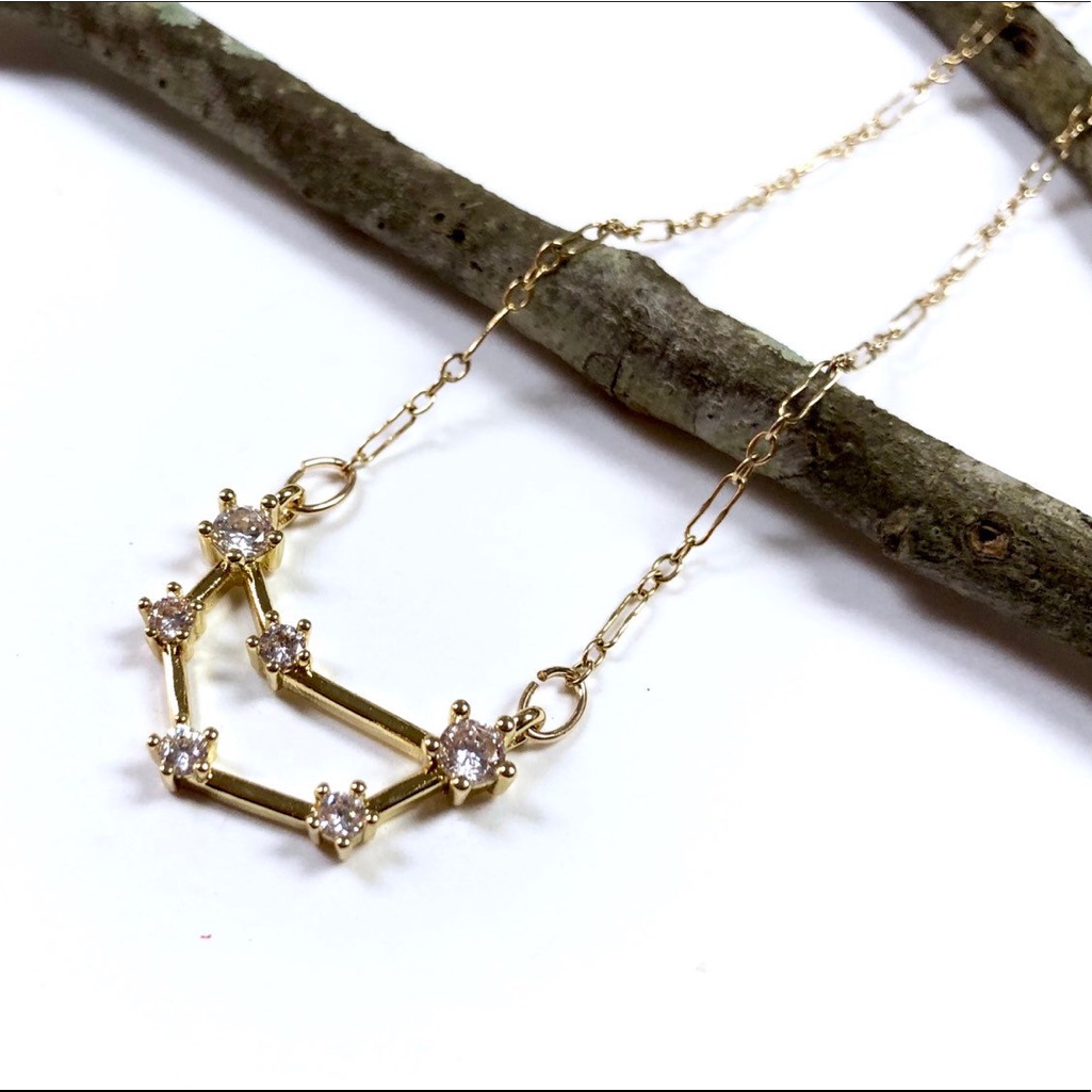Capricorn Necklace, Constellation, Zodiac